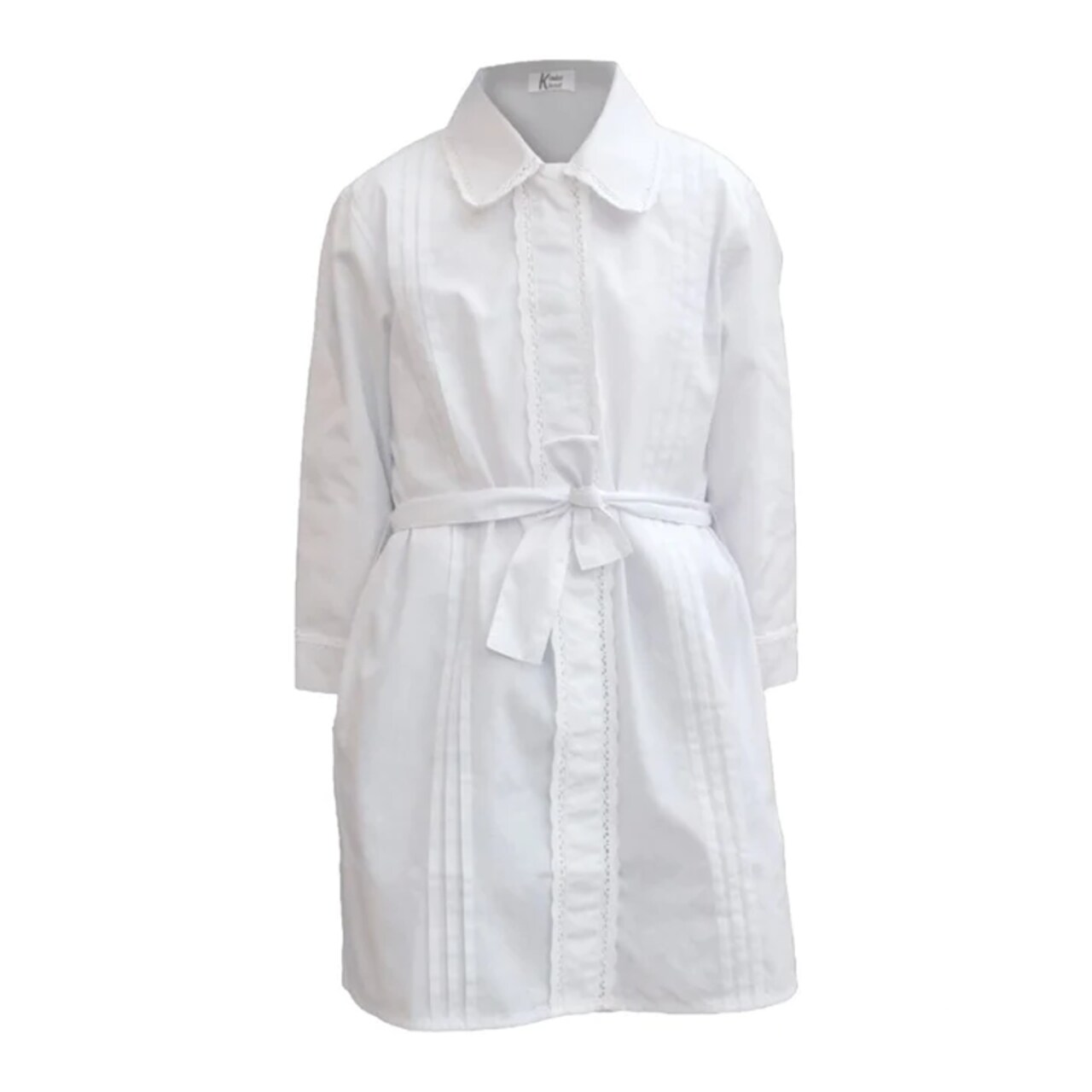 Kids Dress Up Kittel Costume (Ages 3–5) – White Traditional Holiday & Pretend Play Robe for Passover, Classroom Dress-Up & Cultural Learning